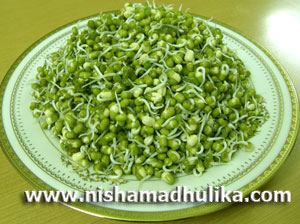 Sprouted Moong Dal