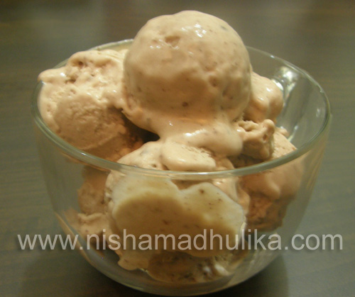 Banana Chocolate Ice Cream