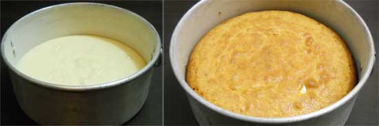 Egg less Sponge Cake