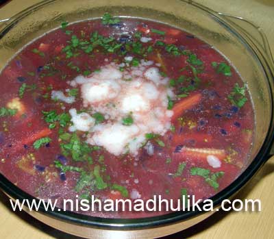 Gajar Chukandar Soup