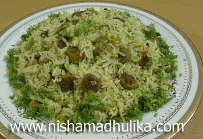 Marwari Gatta Pulao