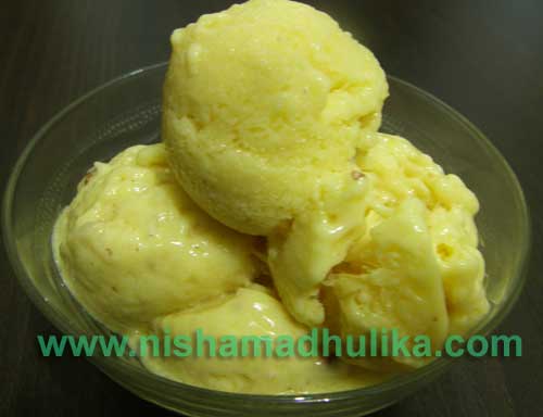 Mango Ice Cream Recipe