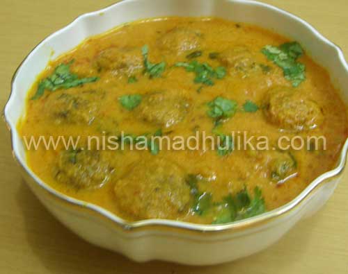 Matar Kofta Curry Recipe