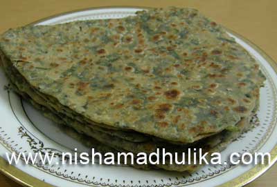 Methi Paratha Recipe