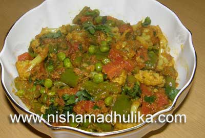 Mixed Vegetable Fry