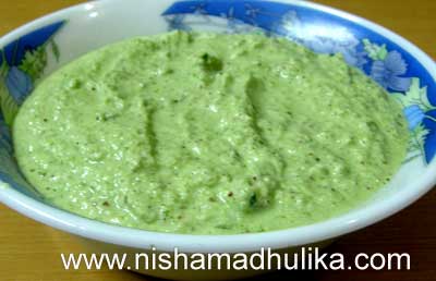 Coconut Chutney Nariyal Chutney Nishamadhulika Com