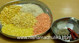 Panchratan Dal Ingredients