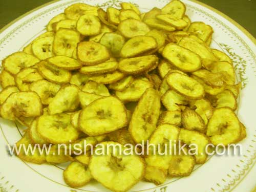 Raw Banana Chips Recipe