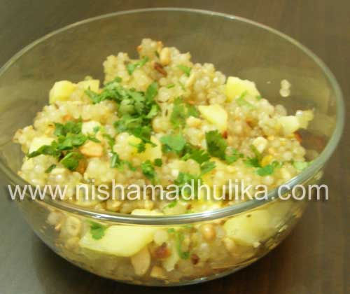 Sabudana Upma Recipe 