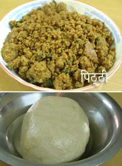 Sattu ki kachauri