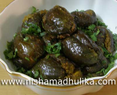 Stuffed Brinjal Fry