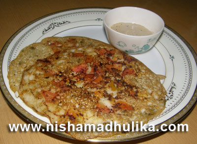 Uttapam Recipe