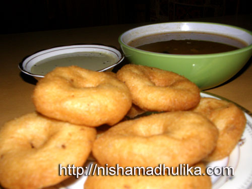 Vada Sambhar Receipe