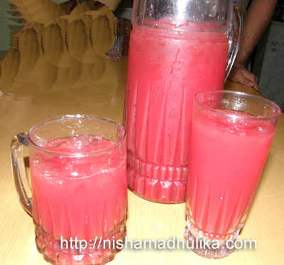 Watermelon Juice Recipe