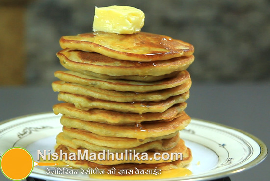 Banana Pancakes Recipe Eggless Nishamadhulika Com