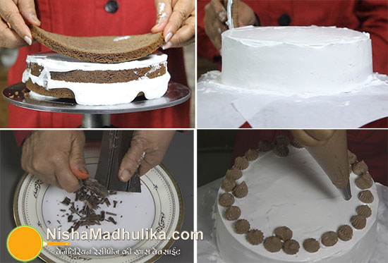 Eggless Black Forest Cake Recipe Nishamadhulika Com