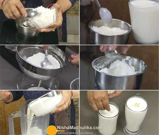 coconut milkshake recipe