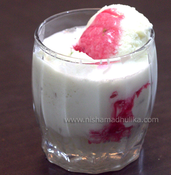 Falooda Kulfi Recipe - Falooda ice cream - Nishamadhulika.com