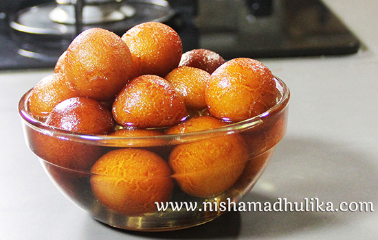 gulab jamun with milk powder