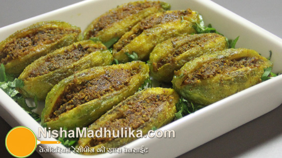 Khatta Meetha Karela Sweet And Sour Stuffed Bitter Gourd