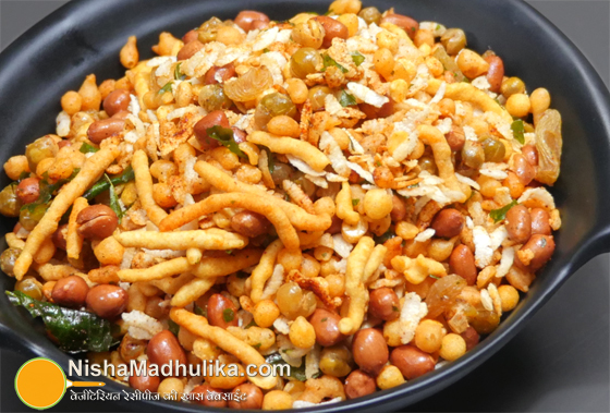 Bengali Mixture Chanachur Namkeen | Spicy Mixture Namkeen | Jhal ...
